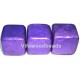 Capiz Shell Violet Cubes 20mm 