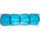 Capiz Shell Blue Cubes 18mm 