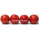 Capiz Shell Red Round 20mm 